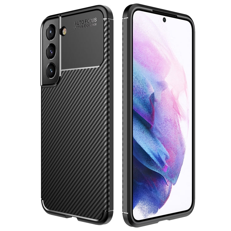 For Samsung Galaxy S22 Pro Carbon Fiber Texture Shockproof TPU Case