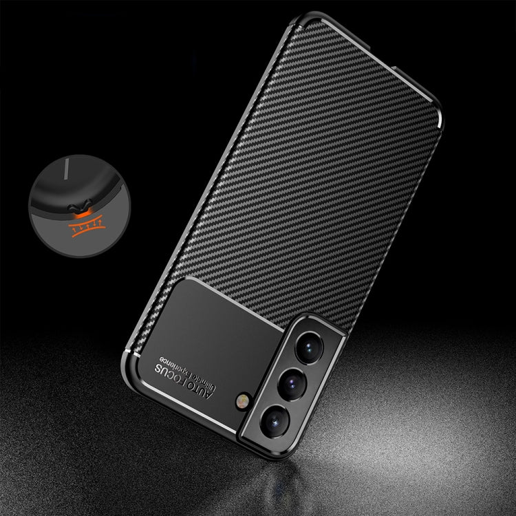 For Samsung Galaxy S22 Pro Carbon Fiber Texture Shockproof TPU Case