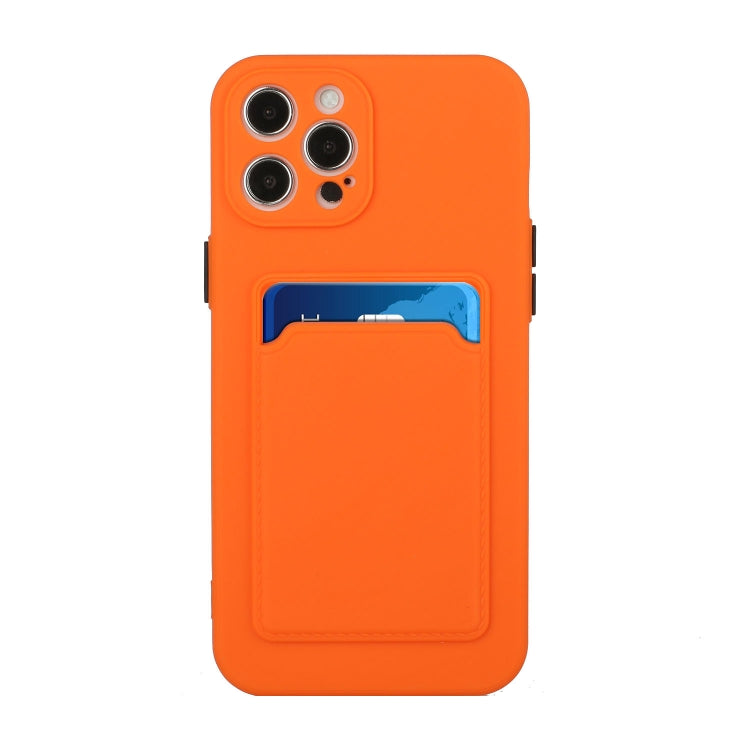 For iPhone 13 Pro Max Card Slot Design Shockproof TPU Protective Case