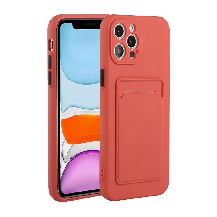 For iPhone 13 Pro Max Card Slot Design Shockproof TPU Protective Case