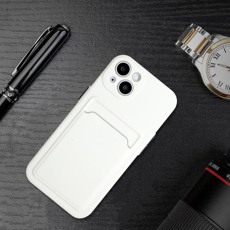 For iPhone 13 Card Slot Design Shockproof TPU Protective Case