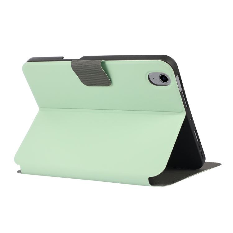 For iPad mini 6 Electric Pressed Texture Horizontal Flip Leather Tablet Case with Holder & Pen Slot