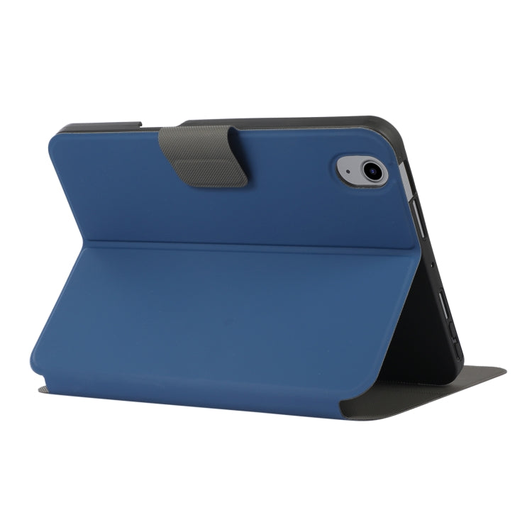 For iPad mini 6 Electric Pressed Texture Horizontal Flip Leather Tablet Case with Holder & Pen Slot