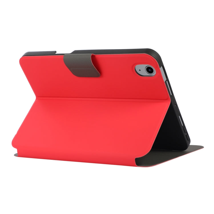 For iPad mini 6 Electric Pressed Texture Horizontal Flip Leather Tablet Case with Holder & Pen Slot