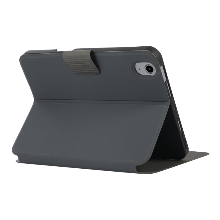 For iPad mini 6 Electric Pressed Texture Horizontal Flip Leather Tablet Case with Holder & Pen Slot