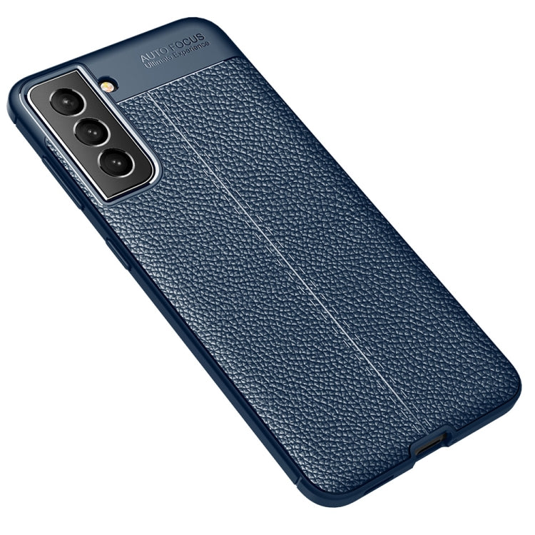 For Samsung Galaxy S22 Litchi Texture TPU Shockproof Case