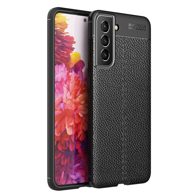 For Samsung Galaxy S22 Pro Litchi Texture TPU Shockproof Case