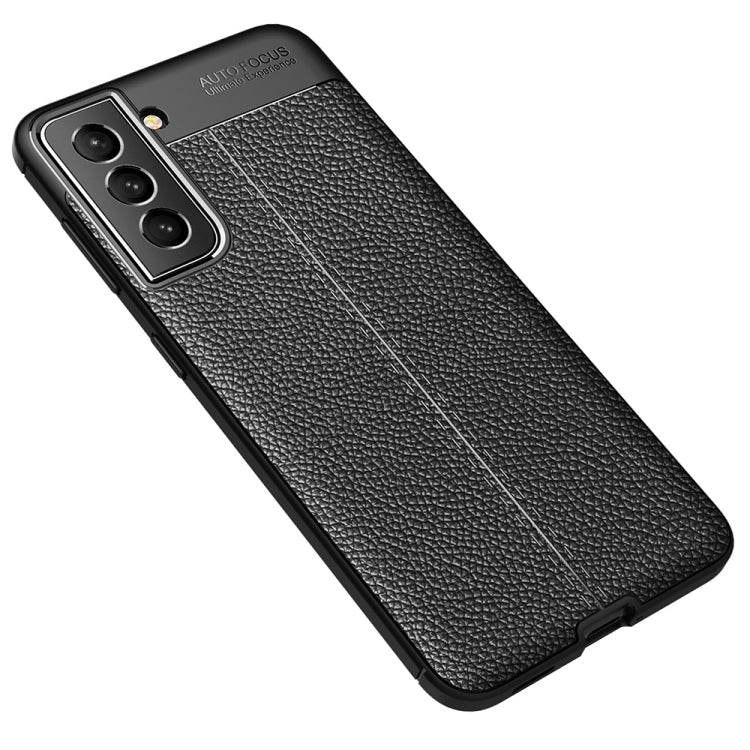 For Samsung Galaxy S22 Pro Litchi Texture TPU Shockproof Case