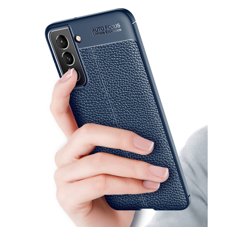For Samsung Galaxy S22 Pro Litchi Texture TPU Shockproof Case
