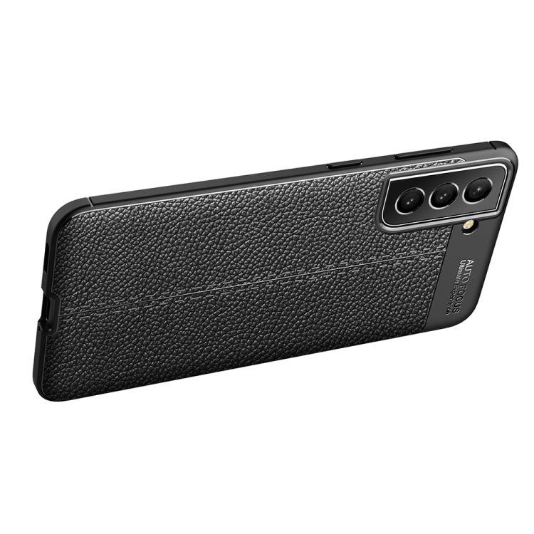 For Samsung Galaxy S22 Pro Litchi Texture TPU Shockproof Case