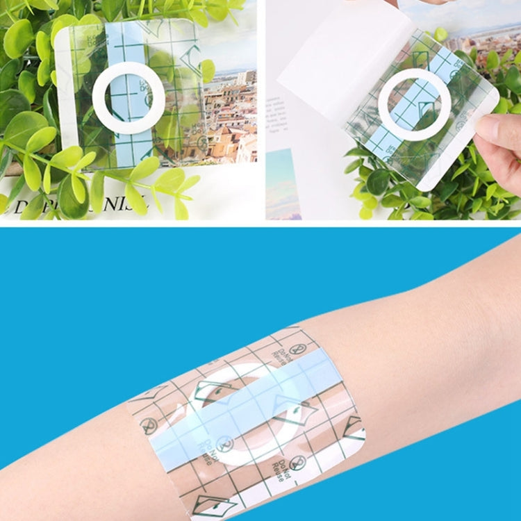 100 PCS 041 Multifunctional Invisible Stickers PU Film Three-volt Stickers, Size:6x6x2cm