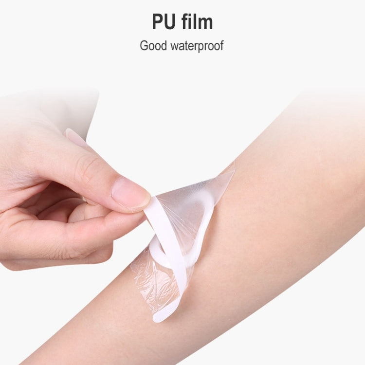 100 PCS 041 Multifunctional Invisible Stickers PU Film Three-volt Stickers, Size:7x7x3cm