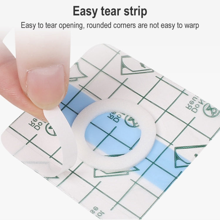 100 PCS 041 Multifunctional Invisible Stickers PU Film Three-volt Stickers, Size:7x7x3cm