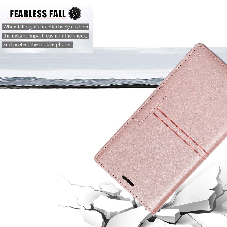 For iPhone 13 mini Dream Magnetic Suction Business Horizontal Flip PU Leather Case with Holder & Card Slot & Wallet