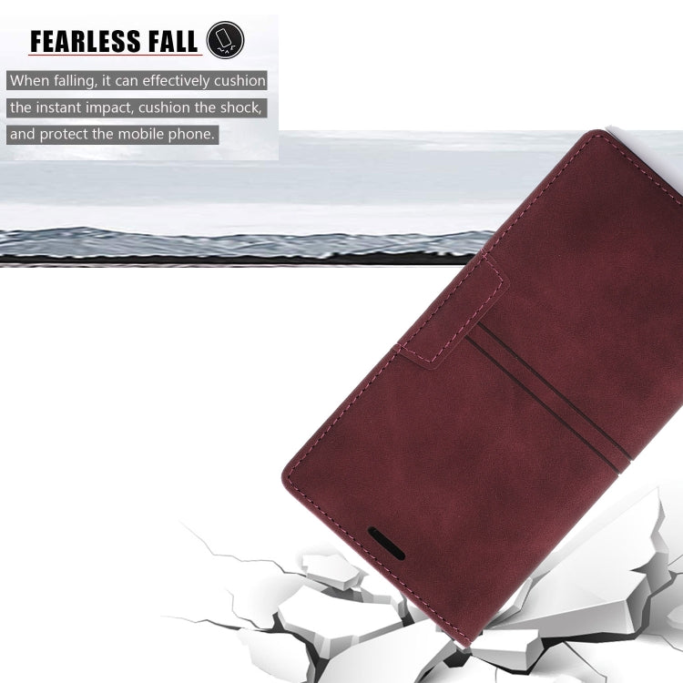 For iPhone 13 mini Dream Magnetic Suction Business Horizontal Flip PU Leather Case with Holder & Card Slot & Wallet