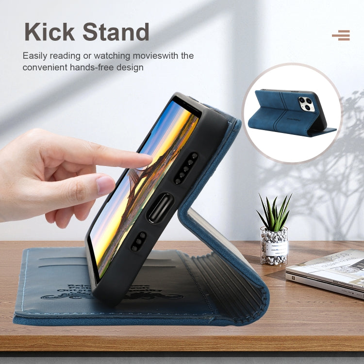 For iPhone 13 mini Dream Magnetic Suction Business Horizontal Flip PU Leather Case with Holder & Card Slot & Wallet
