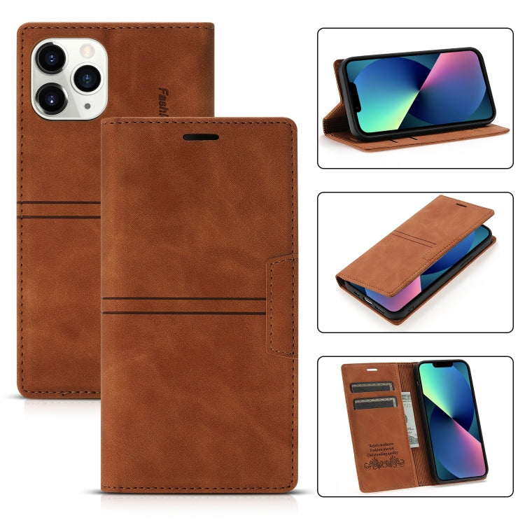 For iPhone 13 Dream Magnetic Suction Business Horizontal Flip PU Leather Case with Holder & Card Slot & Wallet