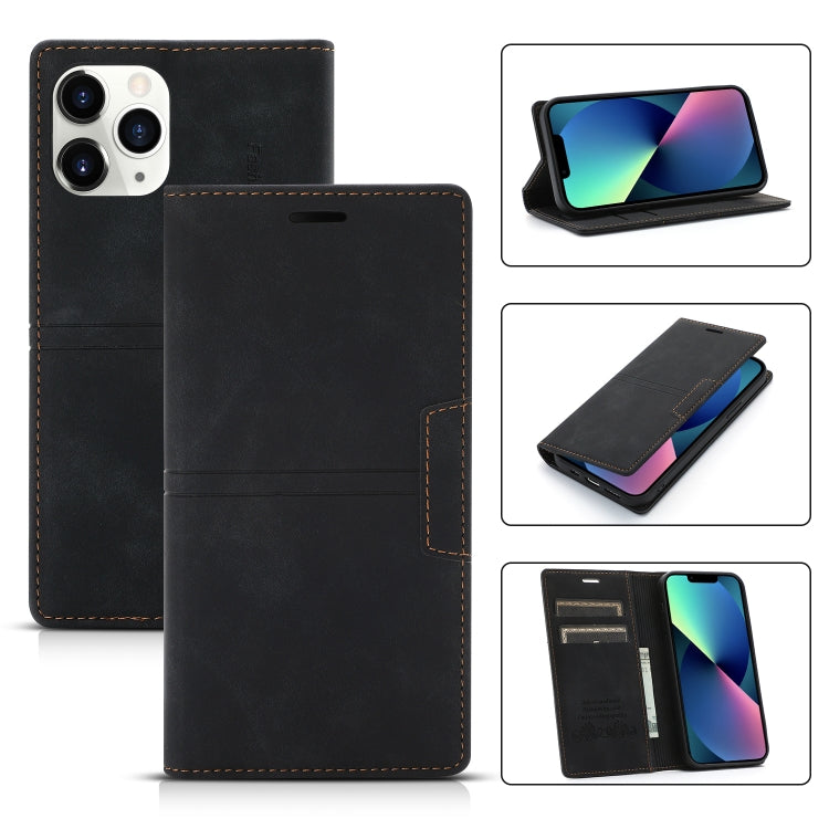 For iPhone 13 Dream Magnetic Suction Business Horizontal Flip PU Leather Case with Holder & Card Slot & Wallet