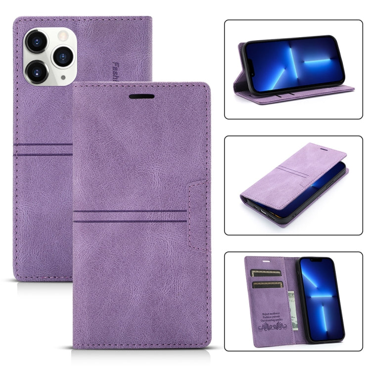 For iPhone 13 Pro Dream Magnetic Suction Business Horizontal Flip PU Leather Case with Holder & Card Slot & Wallet