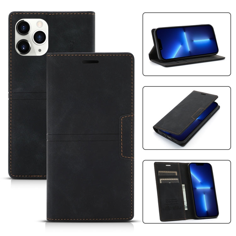 For iPhone 13 Pro Dream Magnetic Suction Business Horizontal Flip PU Leather Case with Holder & Card Slot & Wallet