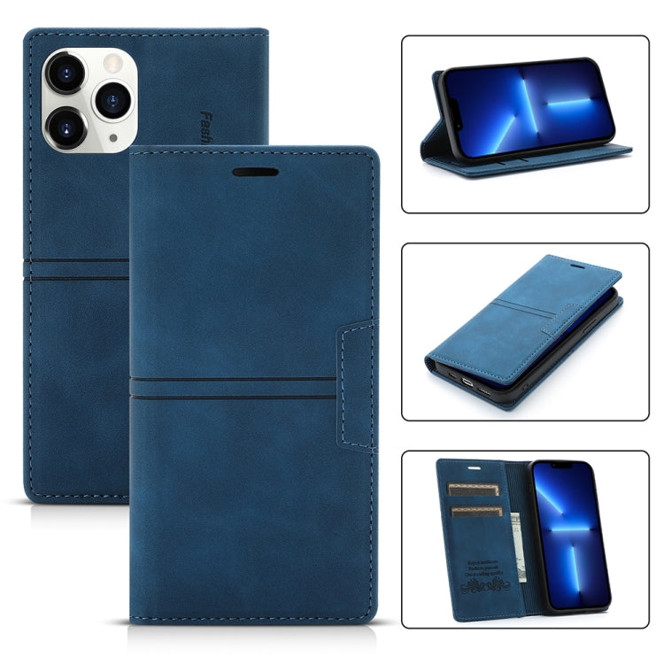 For iPhone 13 Pro Dream Magnetic Suction Business Horizontal Flip PU Leather Case with Holder & Card Slot & Wallet