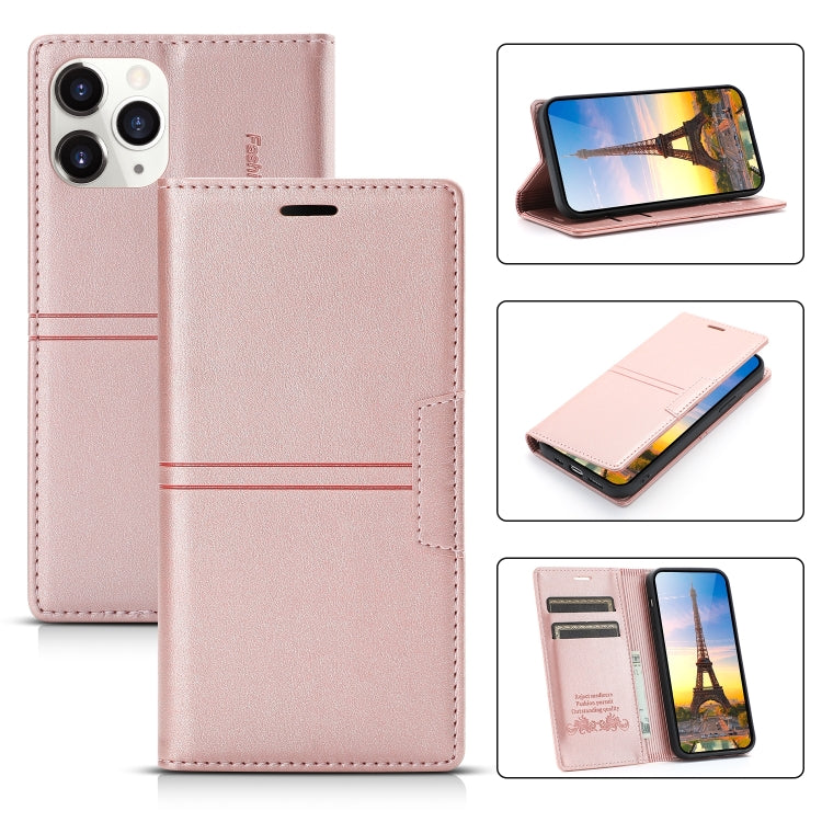 For iPhone 13 Pro Max Dream Magnetic Suction Business Horizontal Flip PU Leather Case with Holder & Card Slot & Wallet