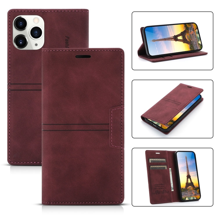 For iPhone 13 Pro Max Dream Magnetic Suction Business Horizontal Flip PU Leather Case with Holder & Card Slot & Wallet