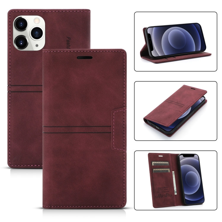 For iPhone 12 mini Dream Magnetic Suction Business Horizontal Flip PU Leather Case with Holder & Card Slot & Wallet