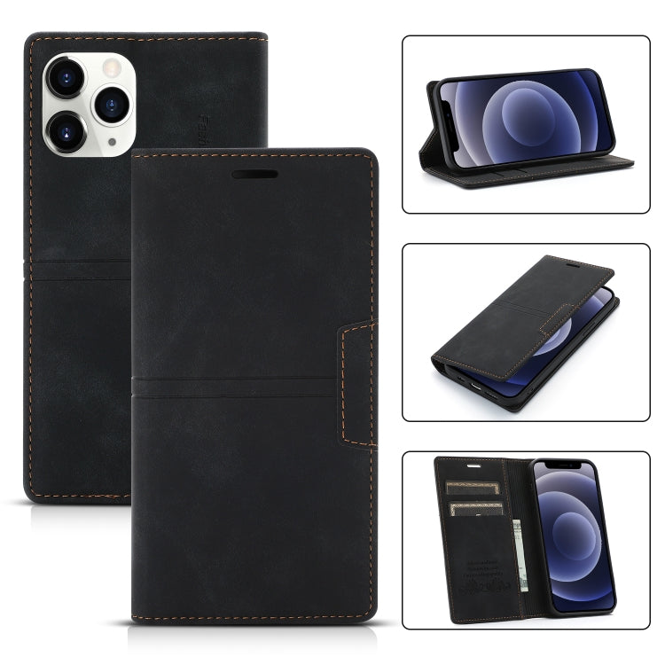For iPhone 12 mini Dream Magnetic Suction Business Horizontal Flip PU Leather Case with Holder & Card Slot & Wallet