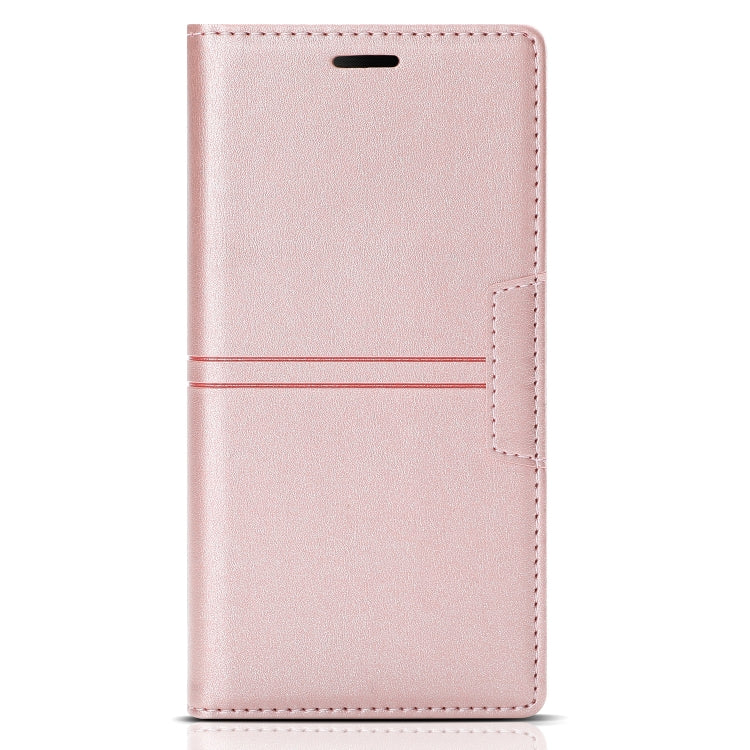 For iPhone 12 / 12 Pro Dream Magnetic Suction Business Horizontal Flip PU Leather Case with Holder & Card Slot & Wallet