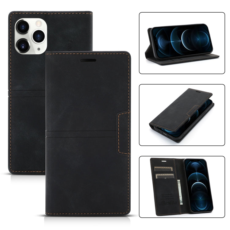 For iPhone 12 Pro Max Dream Magnetic Suction Business Horizontal Flip PU Leather Case with Holder & Card Slot & Wallet