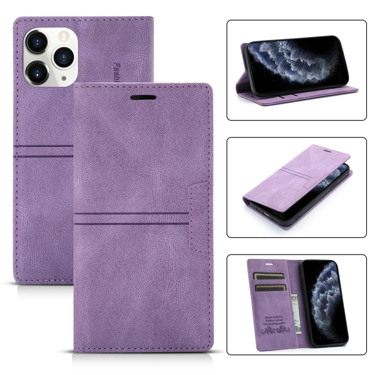 For iPhone 11 Pro Dream Magnetic Suction Business Horizontal Flip PU Leather Case with Holder & Card Slot & Wallet