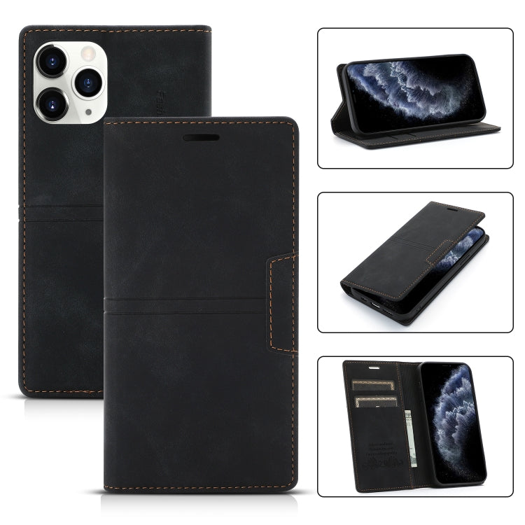 For iPhone 11 Pro Dream Magnetic Suction Business Horizontal Flip PU Leather Case with Holder & Card Slot & Wallet