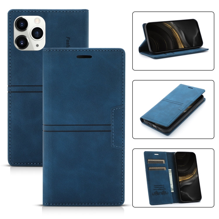 For iPhone 11 Pro Dream Magnetic Suction Business Horizontal Flip PU Leather Case with Holder & Card Slot & Wallet