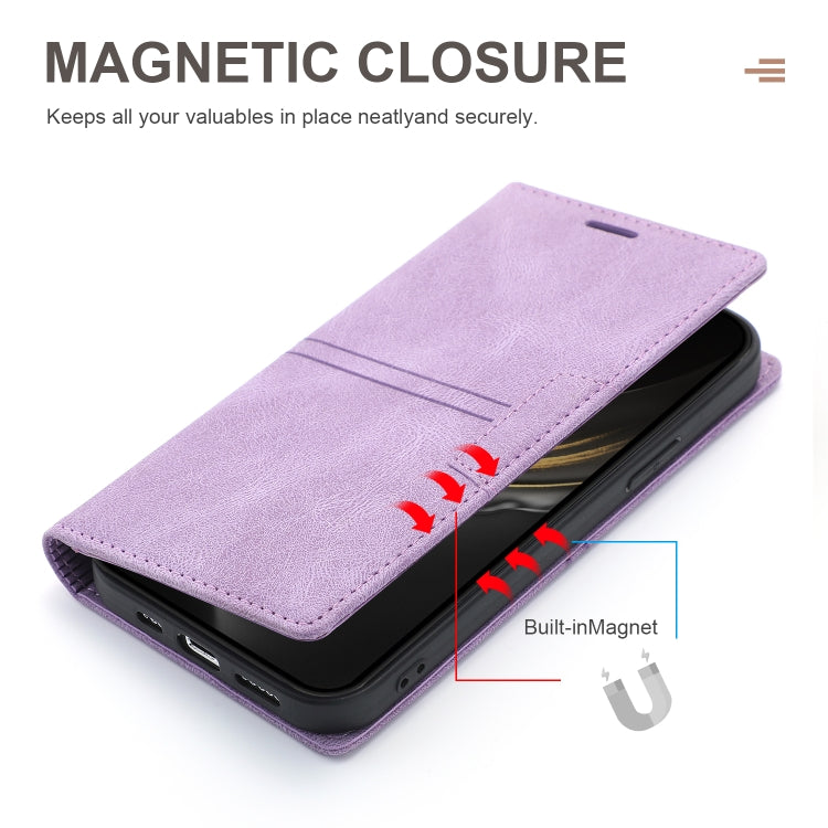 For iPhone X / XS Dream Magnetic Suction Business Horizontal Flip PU Leather Case with Holder & Card Slot & Wallet