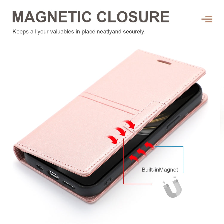 For iPhone XR Dream Magnetic Suction Business Horizontal Flip PU Leather Case with Holder & Card Slot & Wallet
