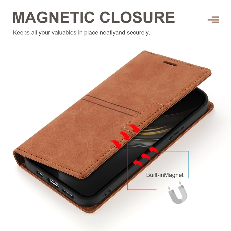 For iPhone XS Max Dream Magnetic Suction Business Horizontal Flip PU Leather Case with Holder & Card Slot & Wallet