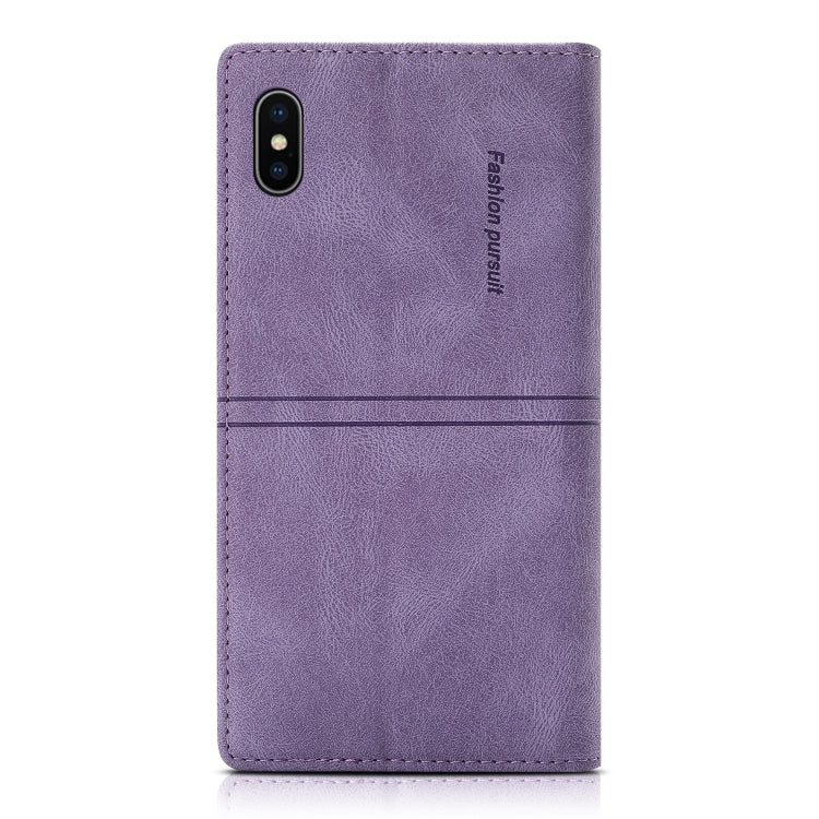 For iPhone XS Max Dream Magnetic Suction Business Horizontal Flip PU Leather Case with Holder & Card Slot & Wallet