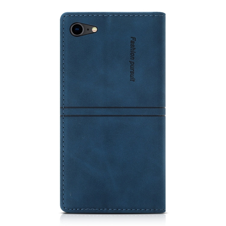 For iPhone SE 2022 / SE 2020 / 8 / 7 Dream Magnetic Suction Business Horizontal Flip PU Leather Case with Holder & Card Slot & Wallet