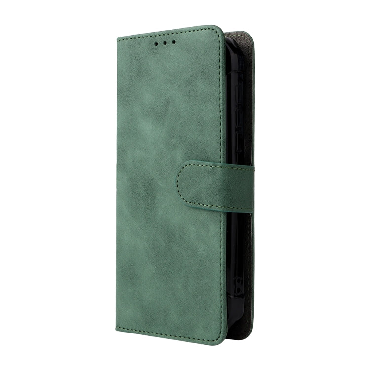 For Doogee S59 / S59 Pro Solid Color Skin Feel Magnetic Buckle Horizontal Flip Calf Texture PU Leather Case with Holder & Card Slots & Wallet