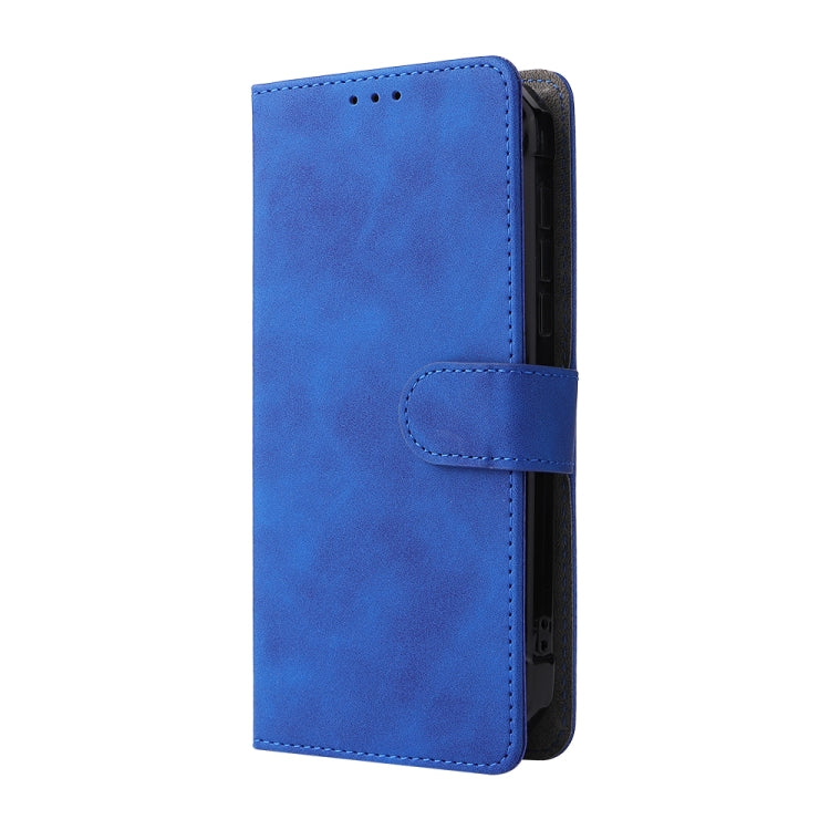 For Doogee S59 / S59 Pro Solid Color Skin Feel Magnetic Buckle Horizontal Flip Calf Texture PU Leather Case with Holder & Card Slots & Wallet