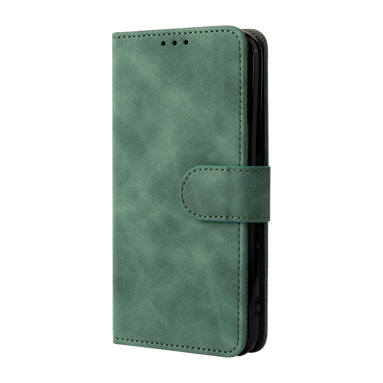 For Fujitsu Arrows WE Solid Color Skin Feel Magnetic Buckle Horizontal Flip Calf Texture PU Leather Case with Holder & Card Slots & Wallet