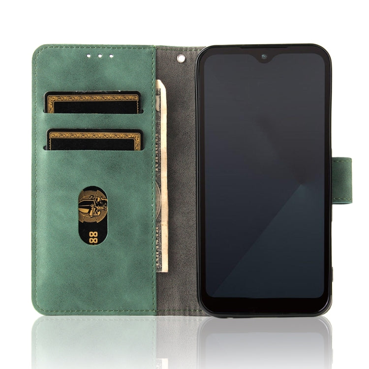 For Fujitsu Arrows WE Solid Color Skin Feel Magnetic Buckle Horizontal Flip Calf Texture PU Leather Case with Holder & Card Slots & Wallet