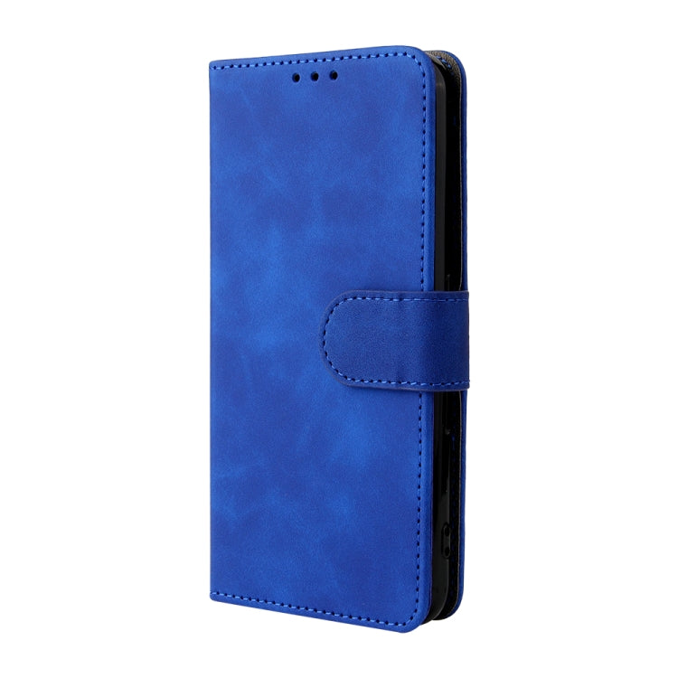 For Fujitsu Arrows WE Solid Color Skin Feel Magnetic Buckle Horizontal Flip Calf Texture PU Leather Case with Holder & Card Slots & Wallet
