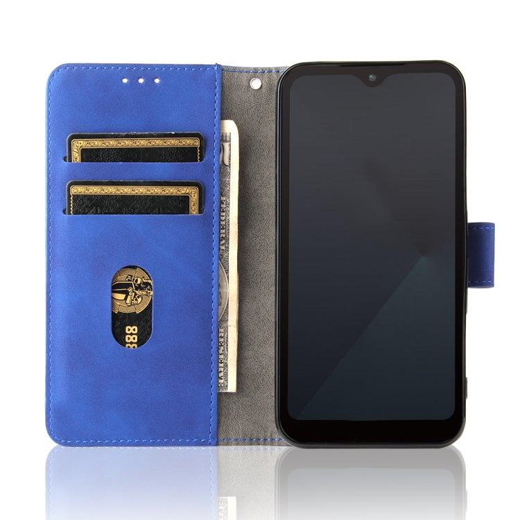 For Fujitsu Arrows WE Solid Color Skin Feel Magnetic Buckle Horizontal Flip Calf Texture PU Leather Case with Holder & Card Slots & Wallet
