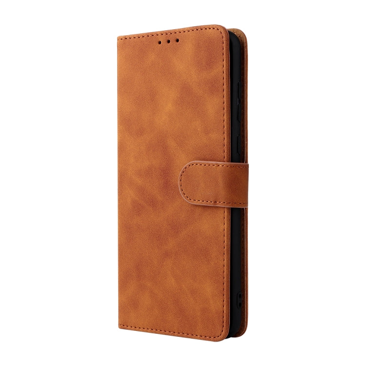 For Nokia C30 Solid Color Skin Feel Magnetic Buckle Horizontal Flip Calf Texture PU Leather Case with Holder & Card Slots & Wallet