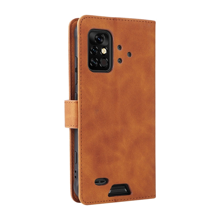 For UMIDIGI Bison Pro Solid Color Skin Feel Magnetic Buckle Horizontal Flip Calf Texture PU Leather Case with Holder & Card Slots & Wallet