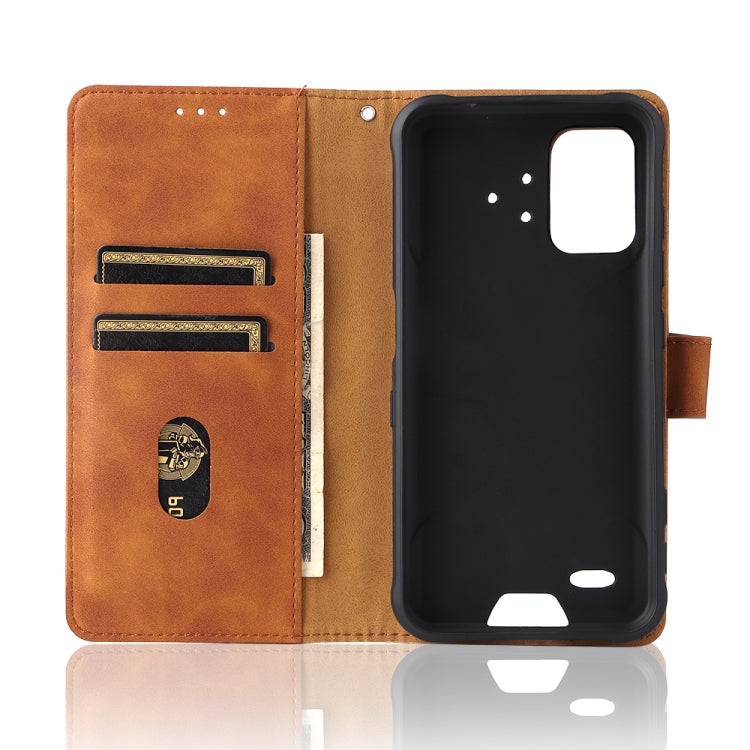 For UMIDIGI Bison Pro Solid Color Skin Feel Magnetic Buckle Horizontal Flip Calf Texture PU Leather Case with Holder & Card Slots & Wallet