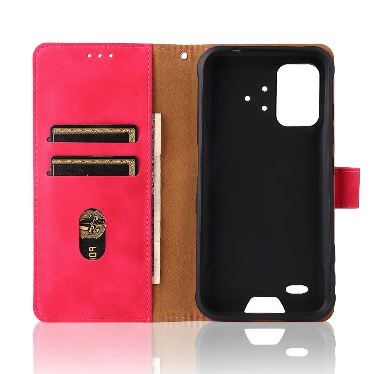 For UMIDIGI Bison Pro Solid Color Skin Feel Magnetic Buckle Horizontal Flip Calf Texture PU Leather Case with Holder & Card Slots & Wallet