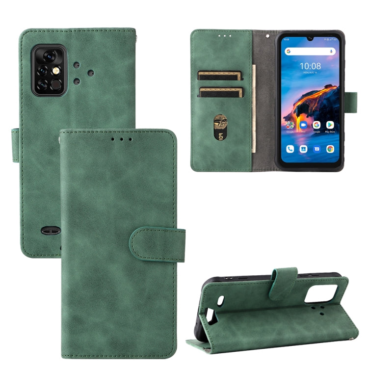 For UMIDIGI Bison Pro Solid Color Skin Feel Magnetic Buckle Horizontal Flip Calf Texture PU Leather Case with Holder & Card Slots & Wallet